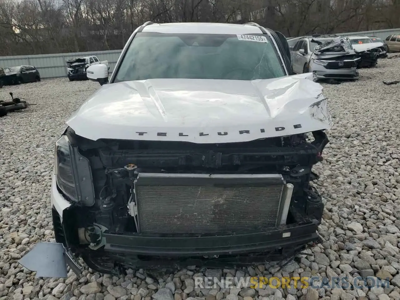 5 fotografías del automóvil dañado 5XYP3DHC9MG145128 KIA TELLURIDE 2021