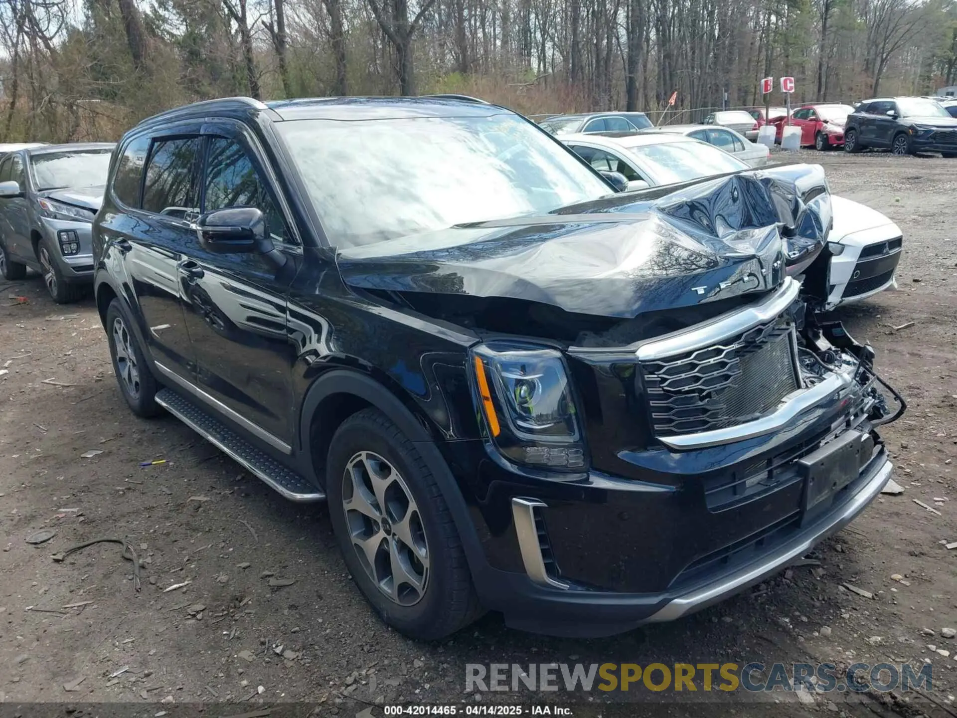 1 fotografías del automóvil dañado 5XYP3DHC9MG152225 KIA TELLURIDE 2021