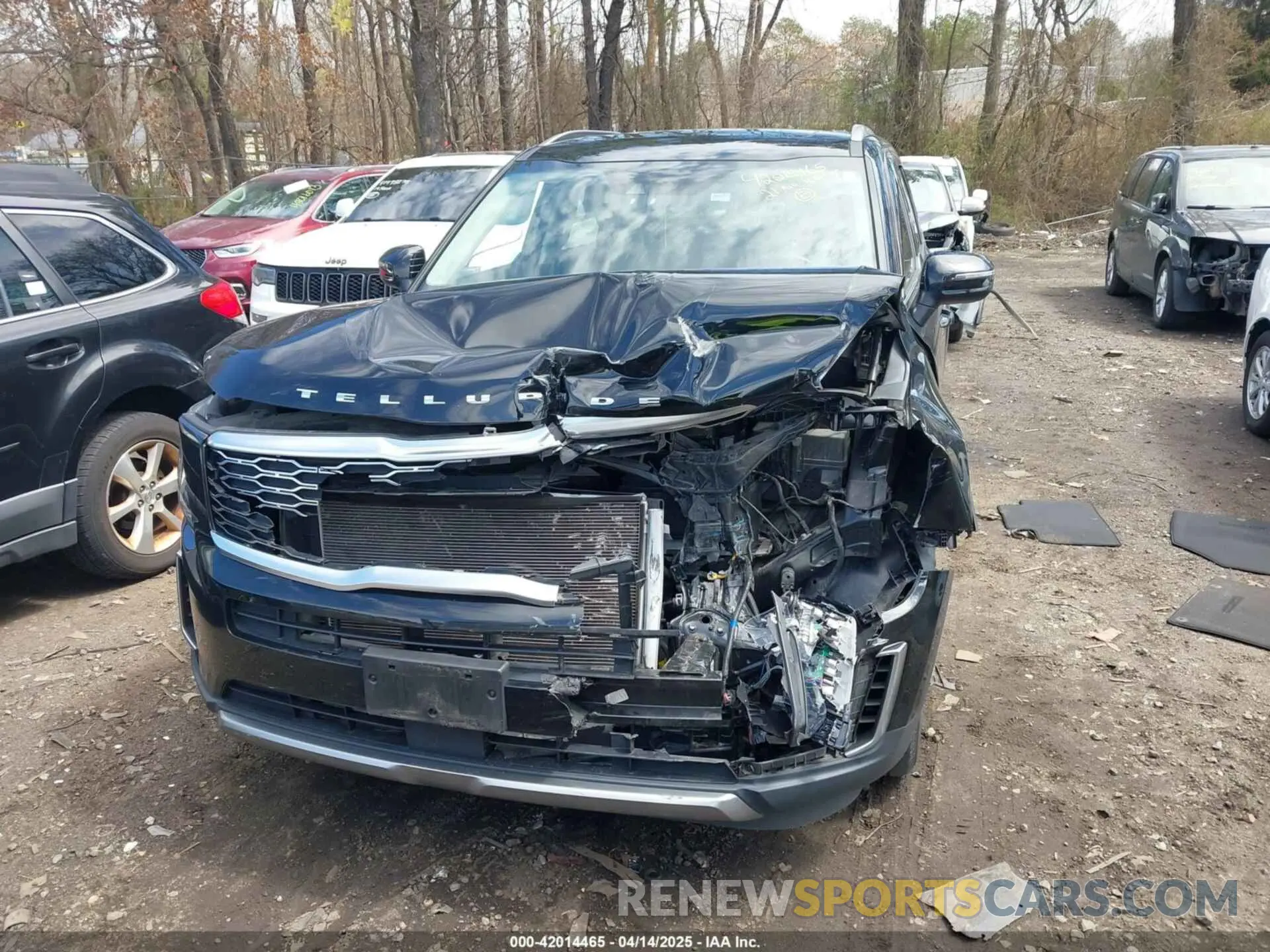 12 fotografías del automóvil dañado 5XYP3DHC9MG152225 KIA TELLURIDE 2021