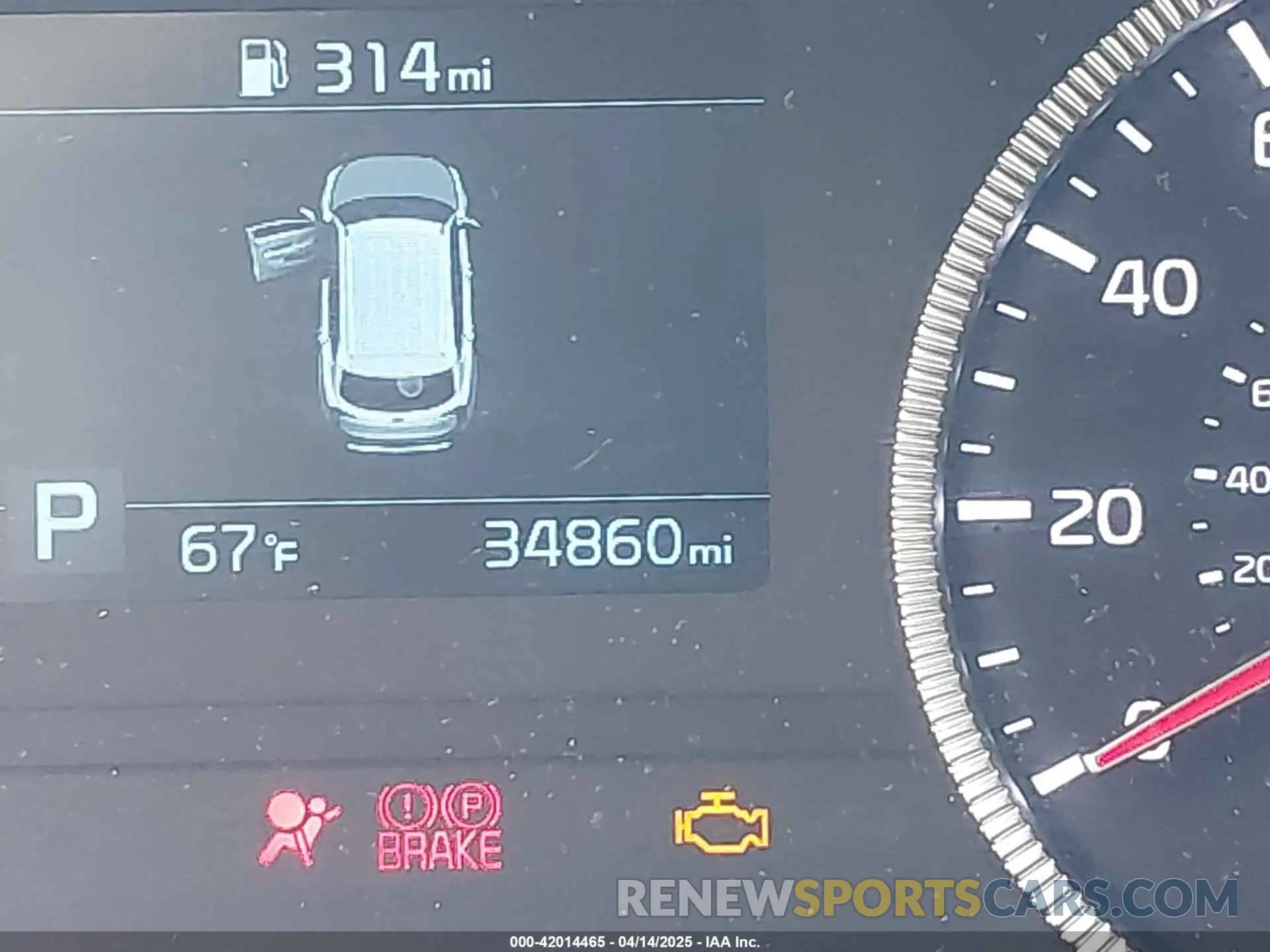 15 fotografías del automóvil dañado 5XYP3DHC9MG152225 KIA TELLURIDE 2021