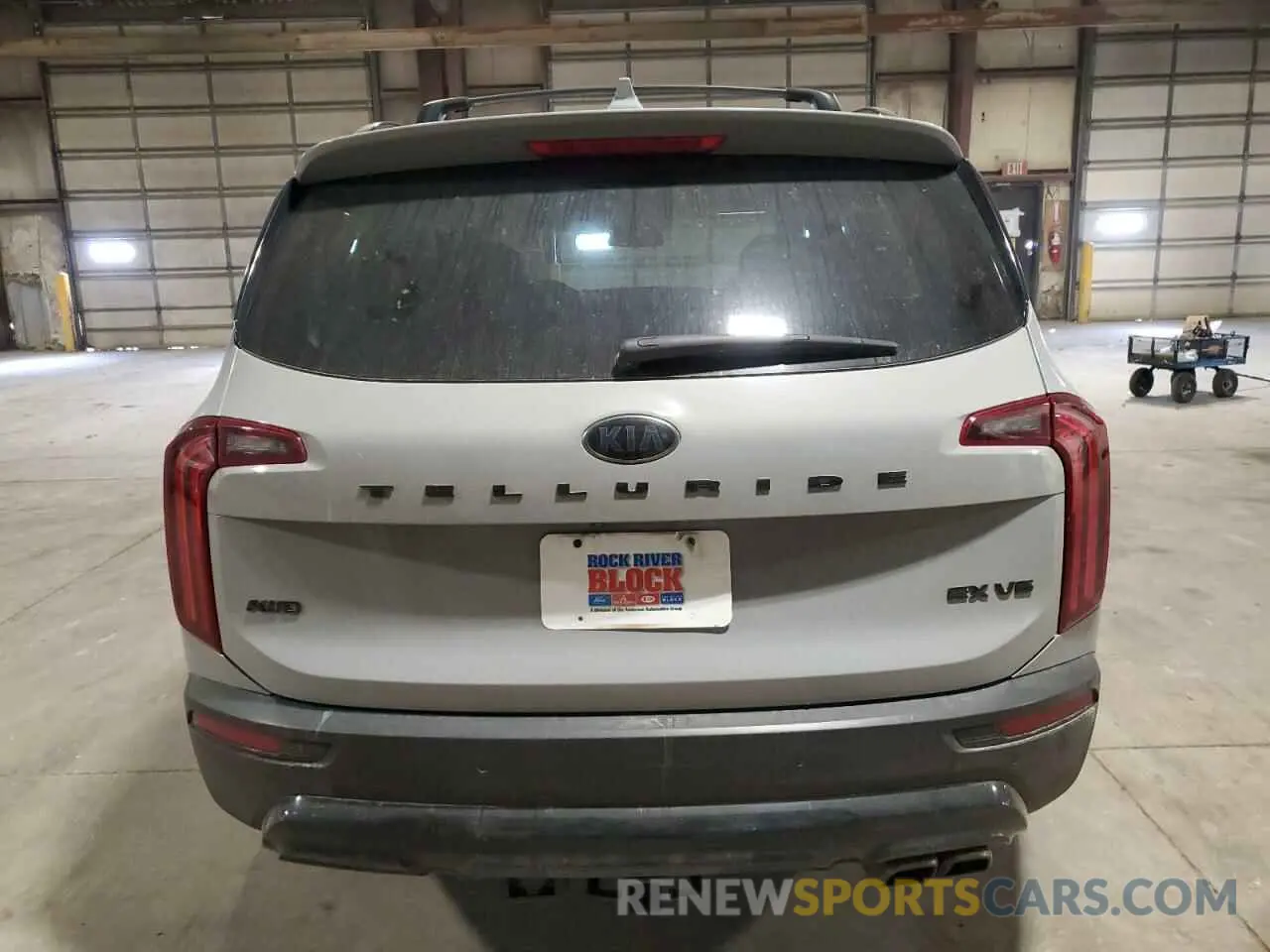 6 fotografías del automóvil dañado 5XYP3DHC9MG155318 KIA TELLURIDE 2021