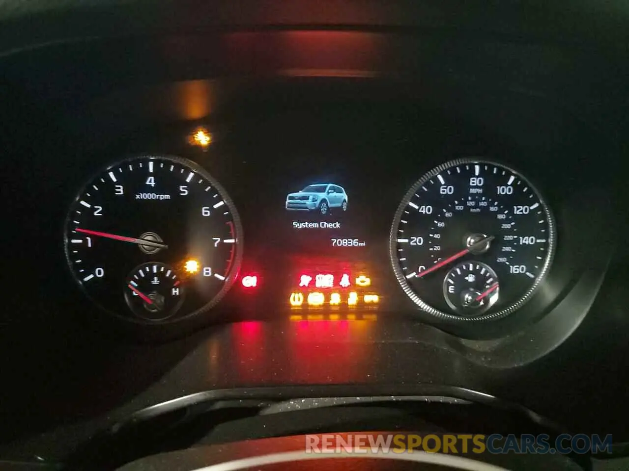 9 fotografías del automóvil dañado 5XYP3DHC9MG155318 KIA TELLURIDE 2021