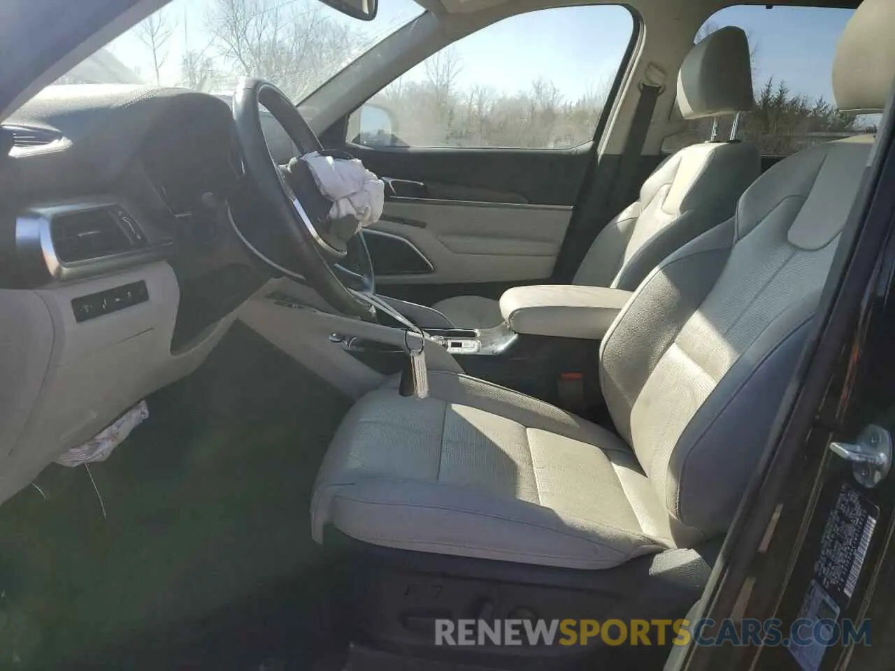 7 fotografías del automóvil dañado 5XYP54HC1MG128320 KIA TELLURIDE 2021