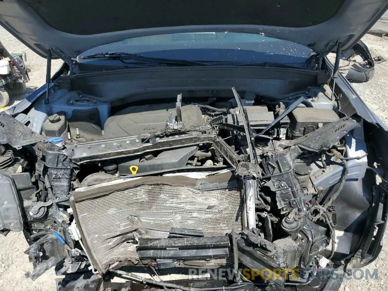 14 fotografías del automóvil dañado 5XYP54HC5MG184826 KIA TELLURIDE 2021