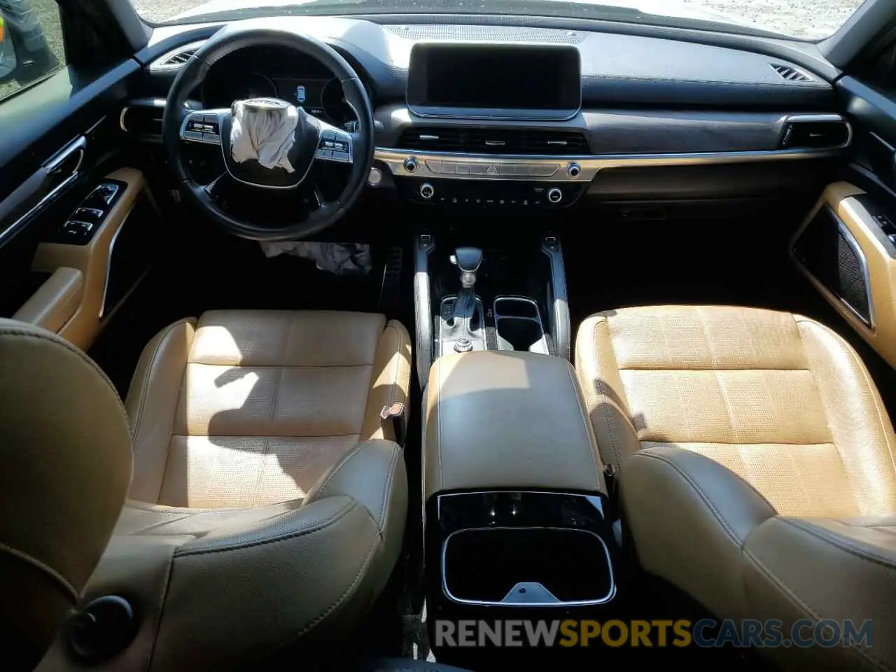 8 fotografías del automóvil dañado 5XYP54HC5MG184826 KIA TELLURIDE 2021