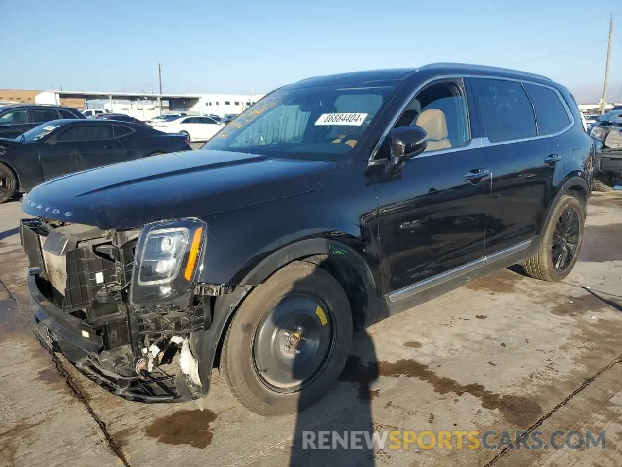 1 fotografías del automóvil dañado 5XYP54HC7MG140603 KIA TELLURIDE 2021