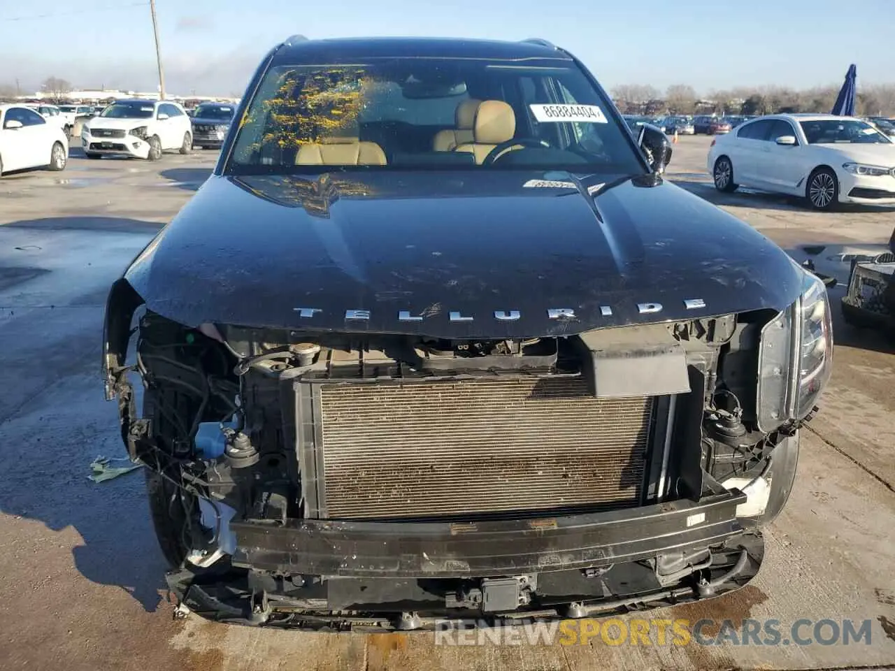 5 fotografías del automóvil dañado 5XYP54HC7MG140603 KIA TELLURIDE 2021