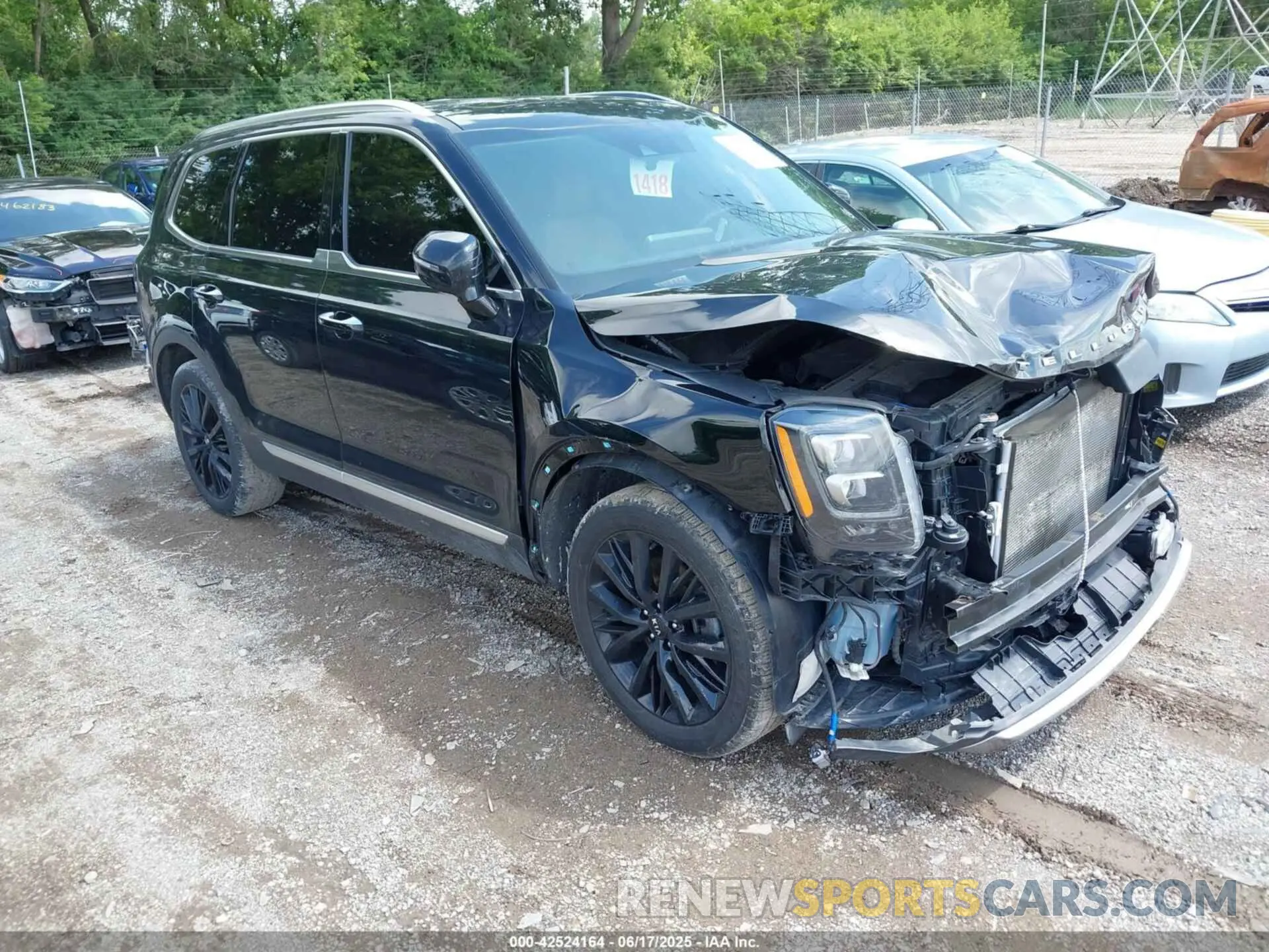 1 fotografías del automóvil dañado 5XYP54HC7MG157885 KIA TELLURIDE 2021