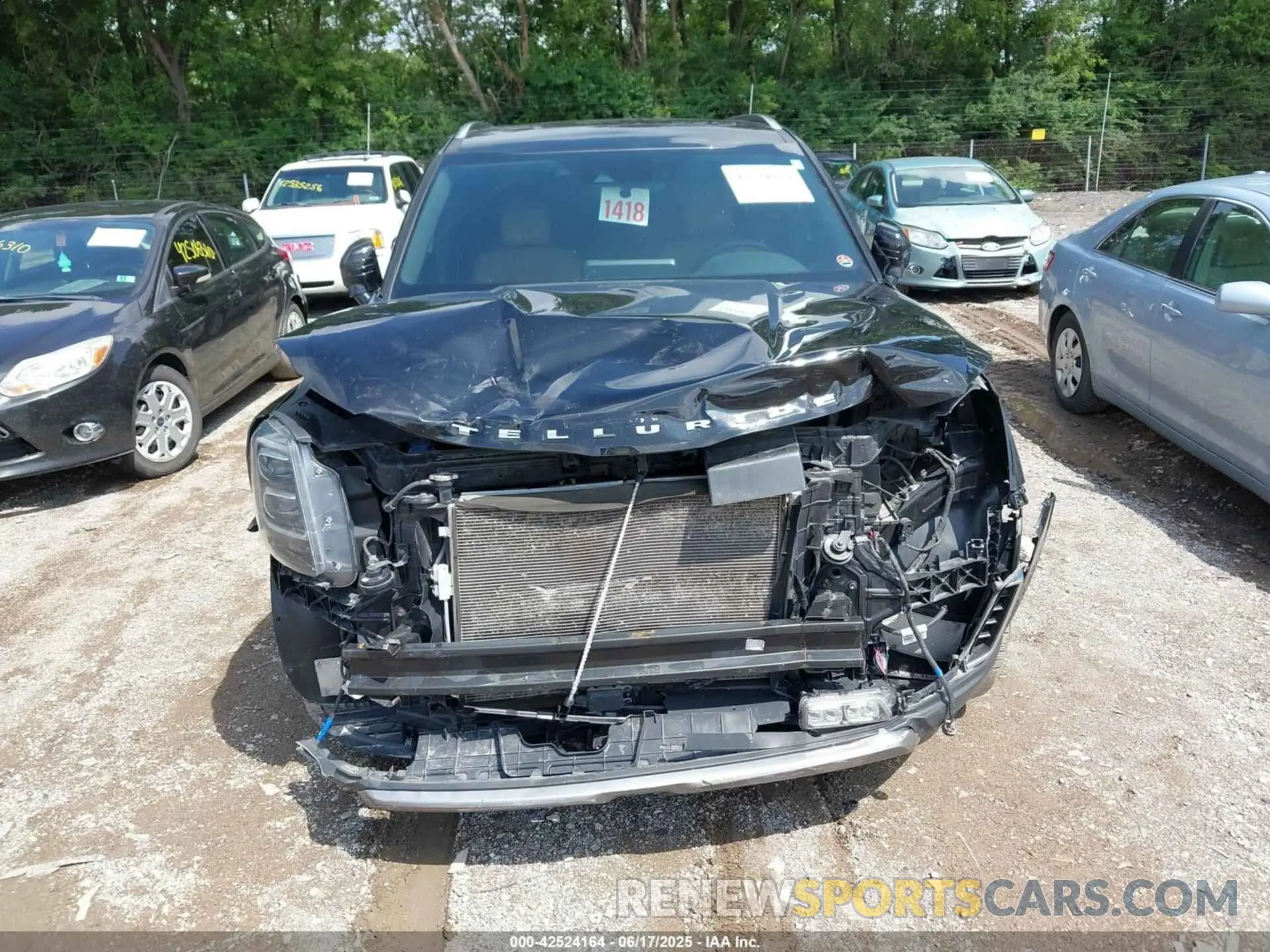 12 fotografías del automóvil dañado 5XYP54HC7MG157885 KIA TELLURIDE 2021