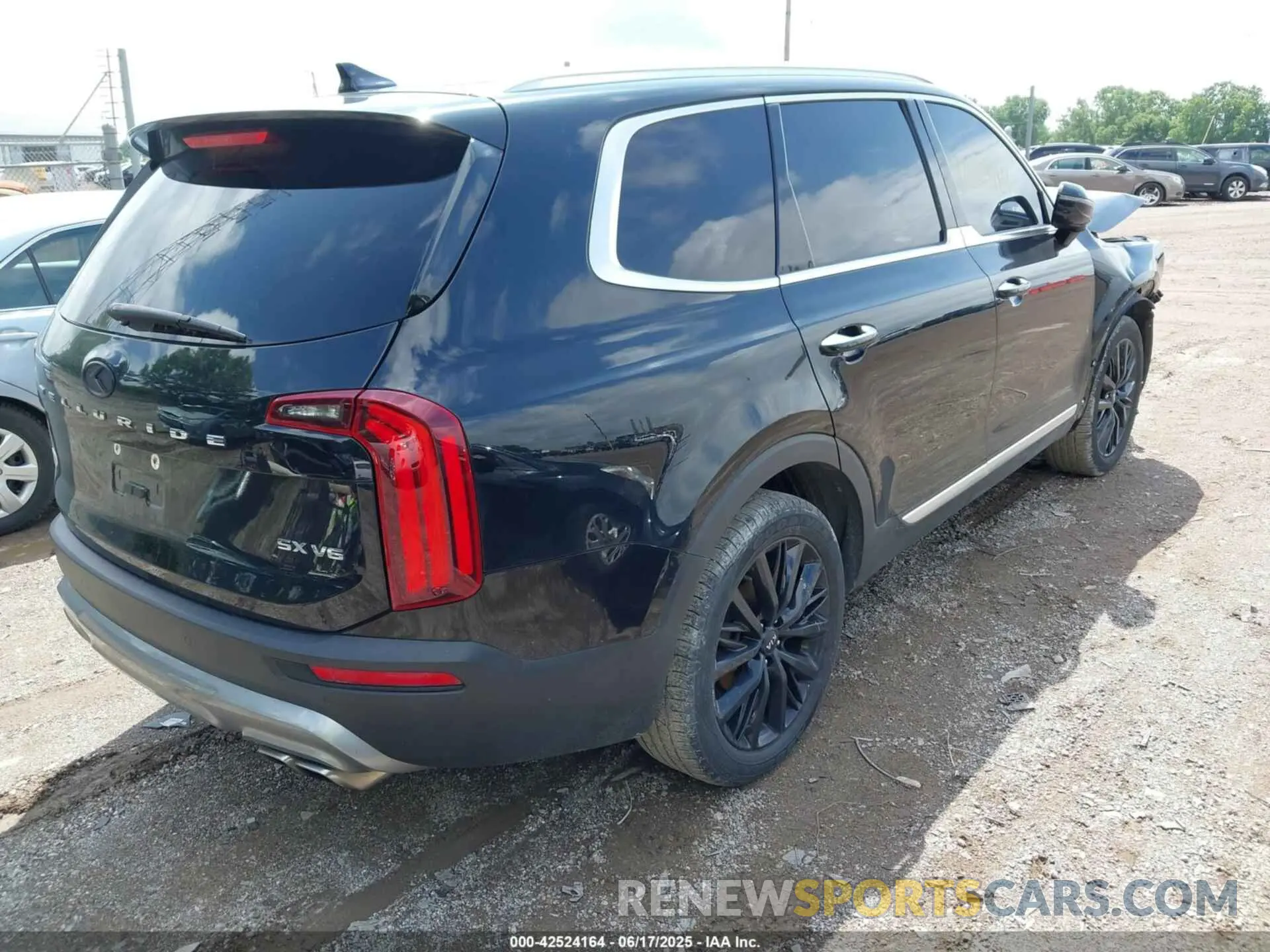 4 fotografías del automóvil dañado 5XYP54HC7MG157885 KIA TELLURIDE 2021