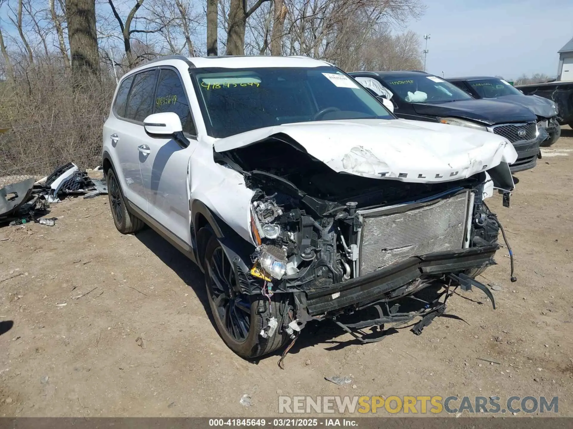 1 fotografías del automóvil dañado 5XYP54HC7MG167929 KIA TELLURIDE 2021
