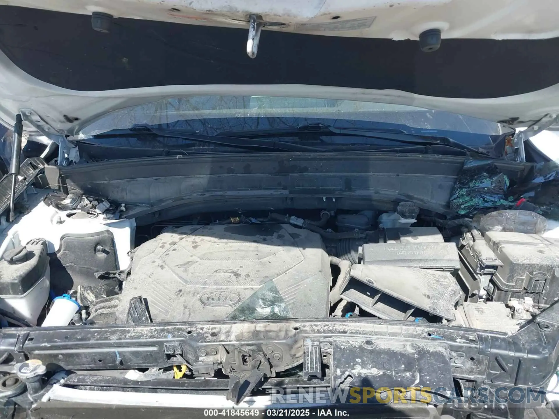 10 fotografías del automóvil dañado 5XYP54HC7MG167929 KIA TELLURIDE 2021