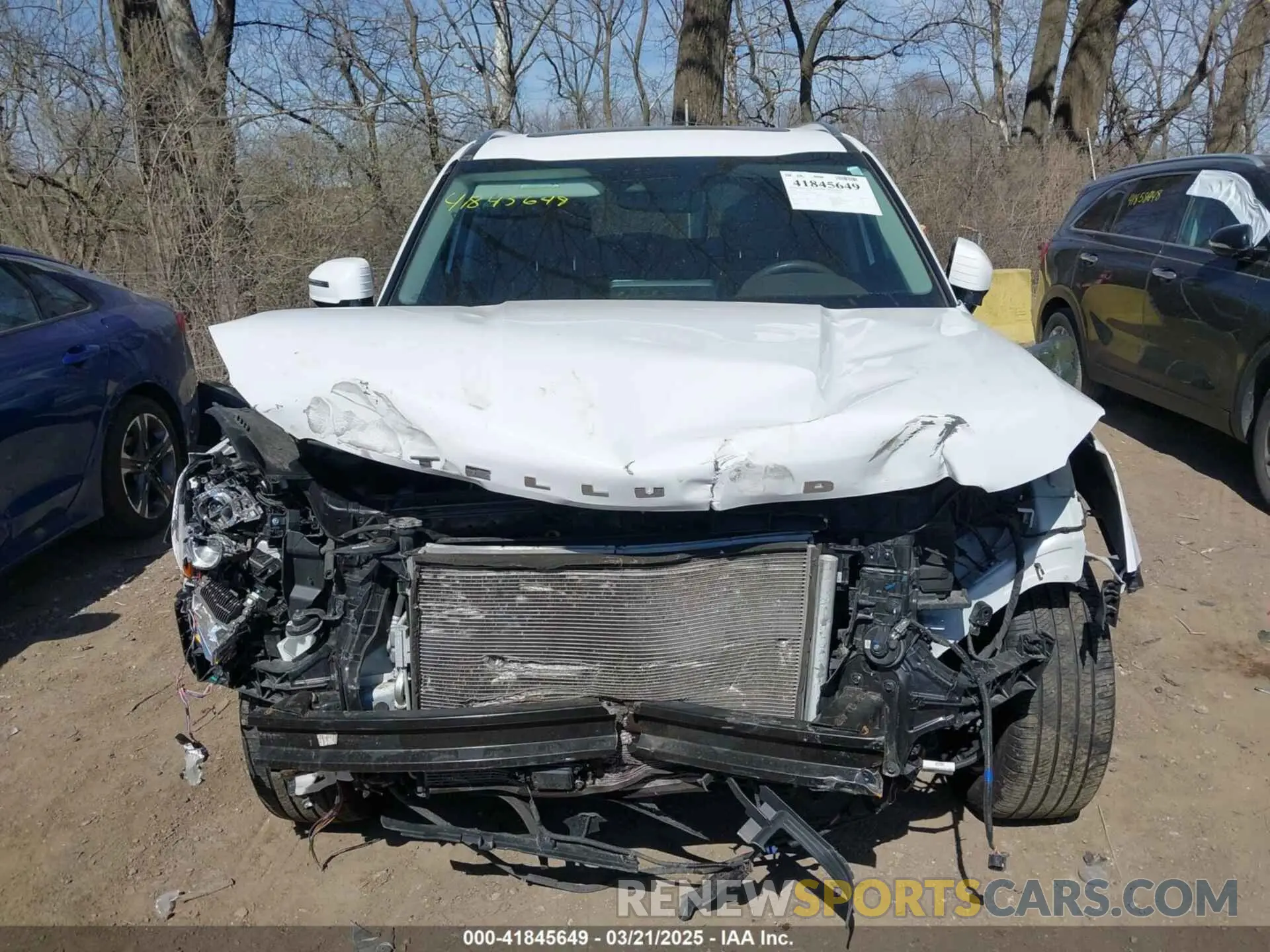 13 fotografías del automóvil dañado 5XYP54HC7MG167929 KIA TELLURIDE 2021