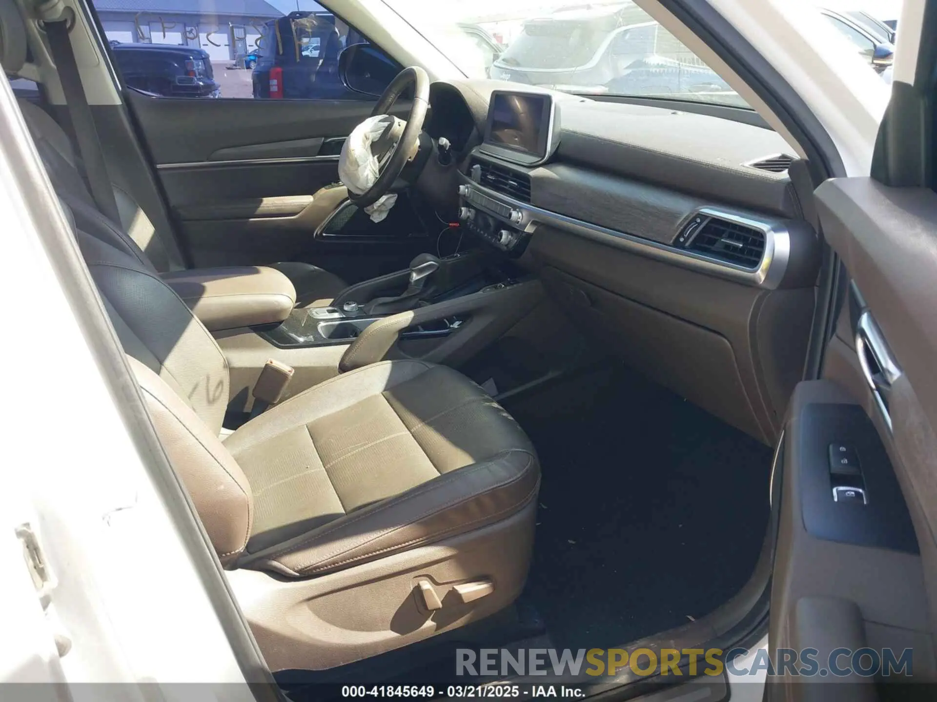 5 fotografías del automóvil dañado 5XYP54HC7MG167929 KIA TELLURIDE 2021