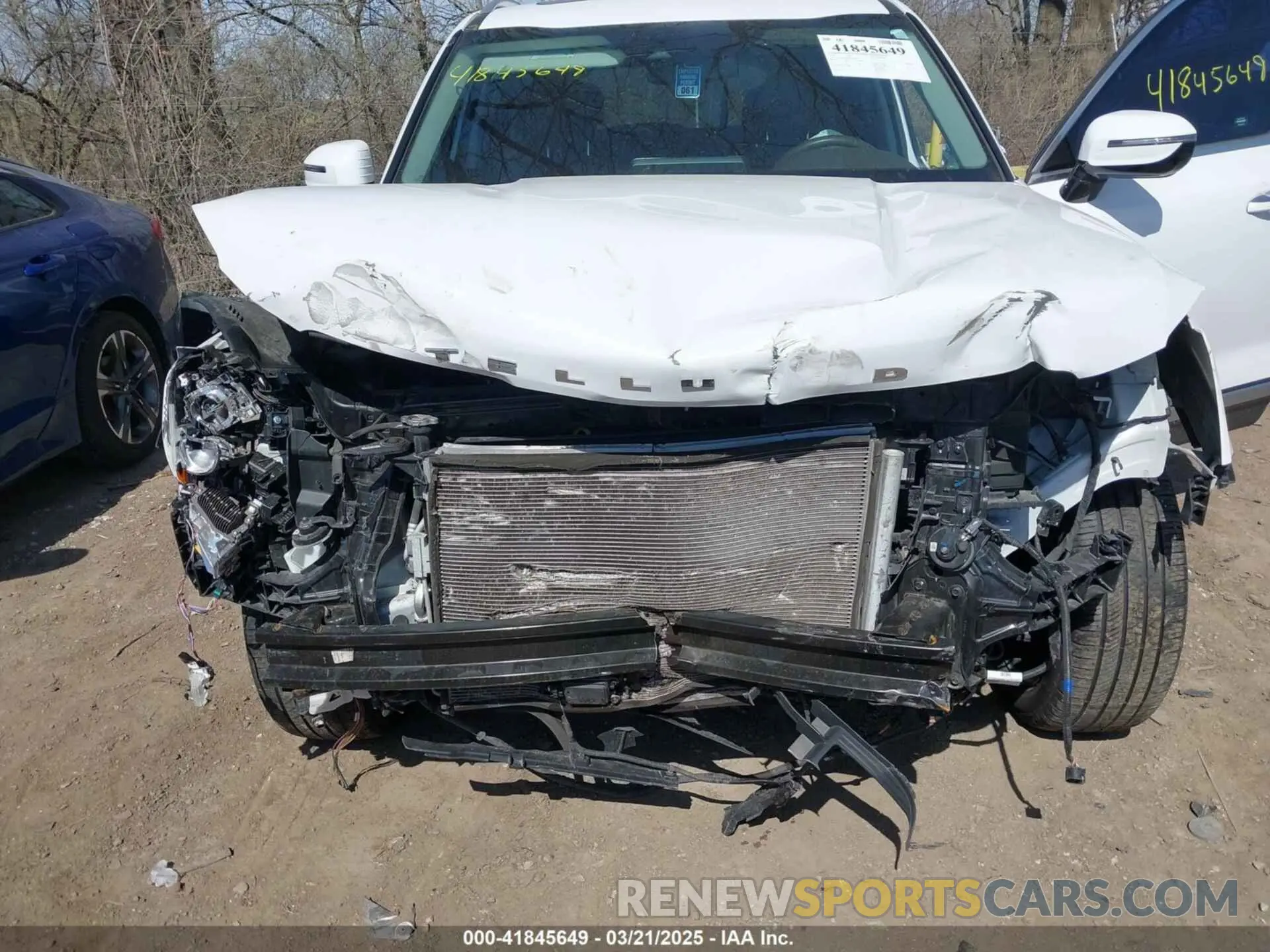6 fotografías del automóvil dañado 5XYP54HC7MG167929 KIA TELLURIDE 2021