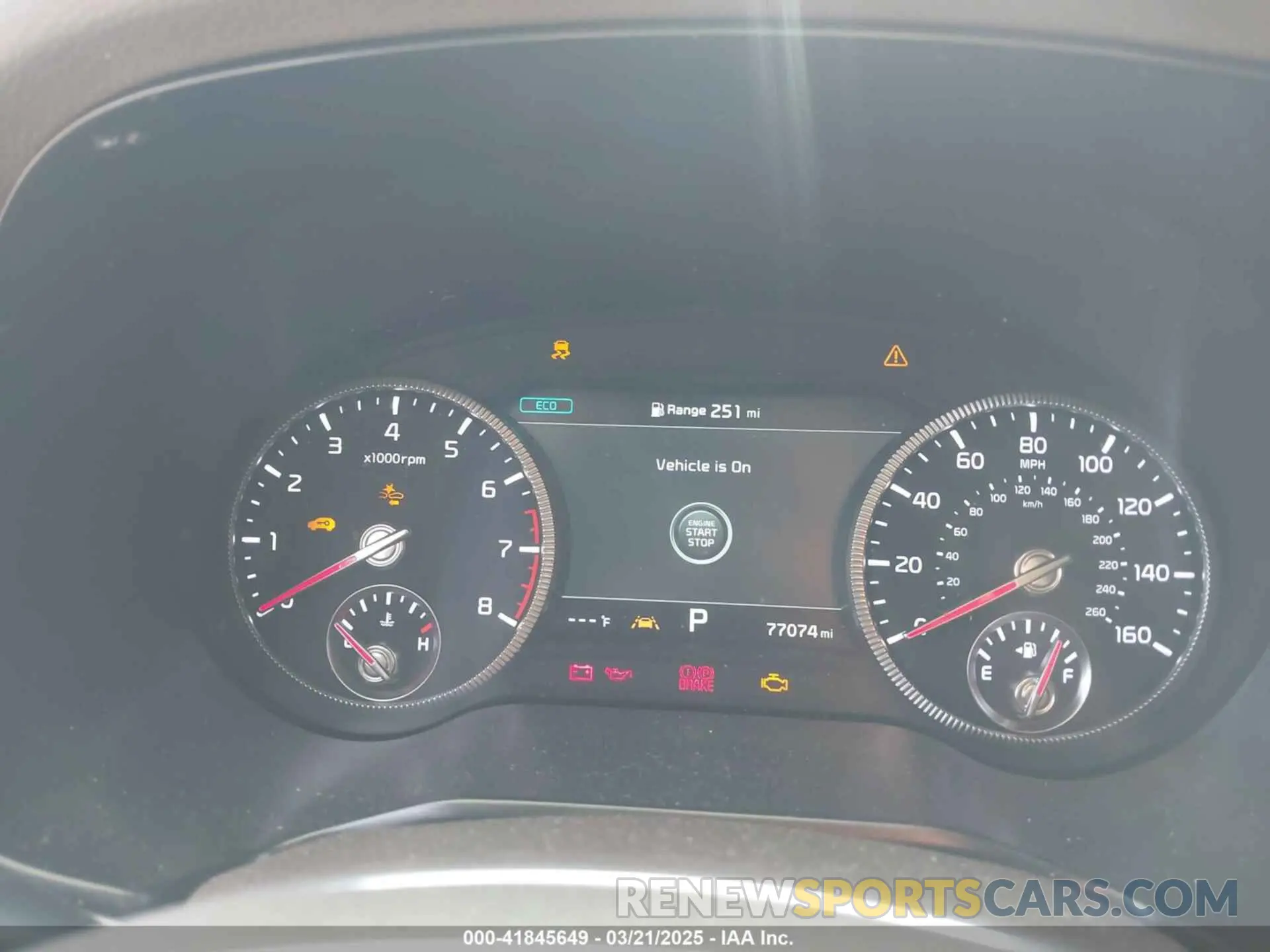 7 fotografías del automóvil dañado 5XYP54HC7MG167929 KIA TELLURIDE 2021