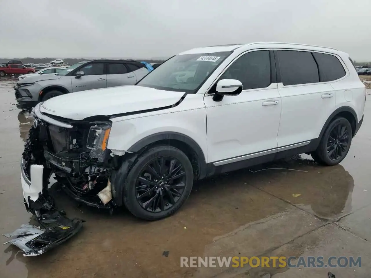 1 fotografías del automóvil dañado 5XYP5DHC0MG144136 KIA TELLURIDE 2021