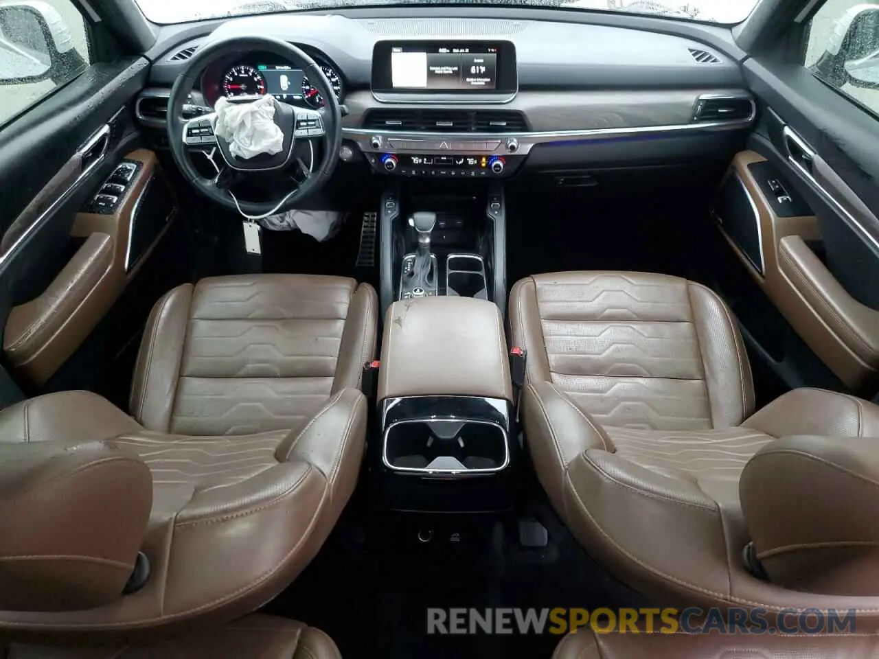 8 fotografías del automóvil dañado 5XYP5DHC0MG144136 KIA TELLURIDE 2021