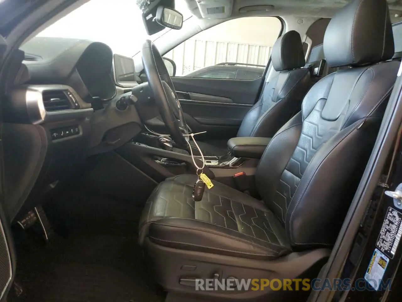 7 fotografías del automóvil dañado 5XYP5DHC0MG171210 KIA TELLURIDE 2021