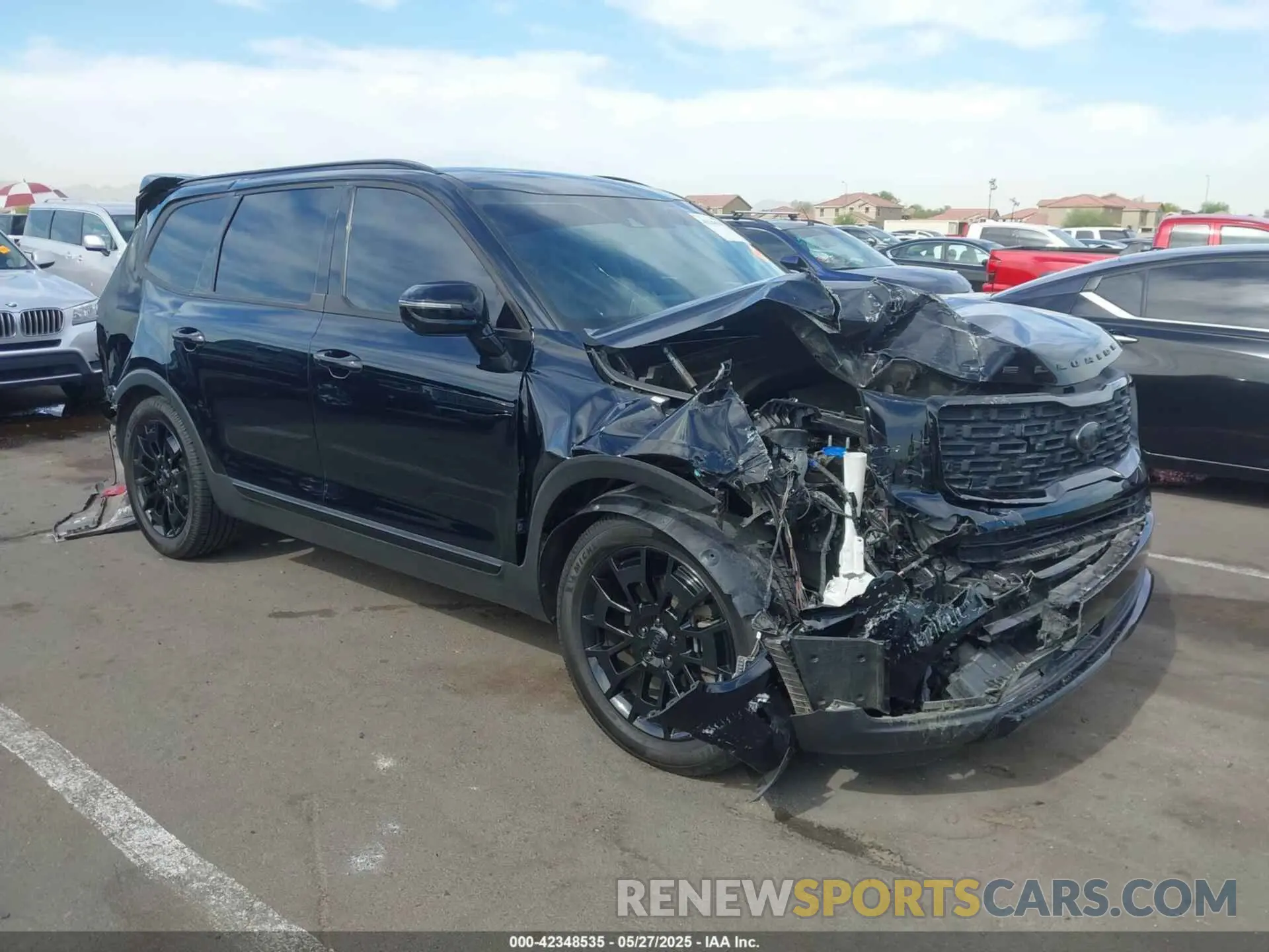 1 fotografías del automóvil dañado 5XYP5DHC1MG170972 KIA TELLURIDE 2021