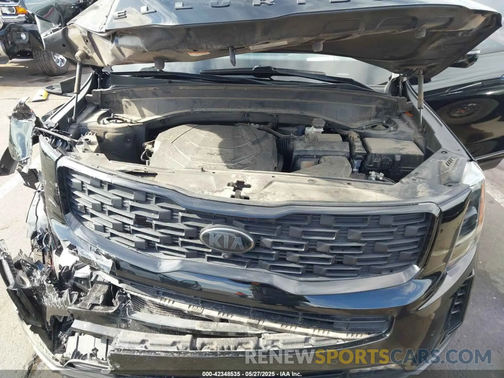 10 fotografías del automóvil dañado 5XYP5DHC1MG170972 KIA TELLURIDE 2021