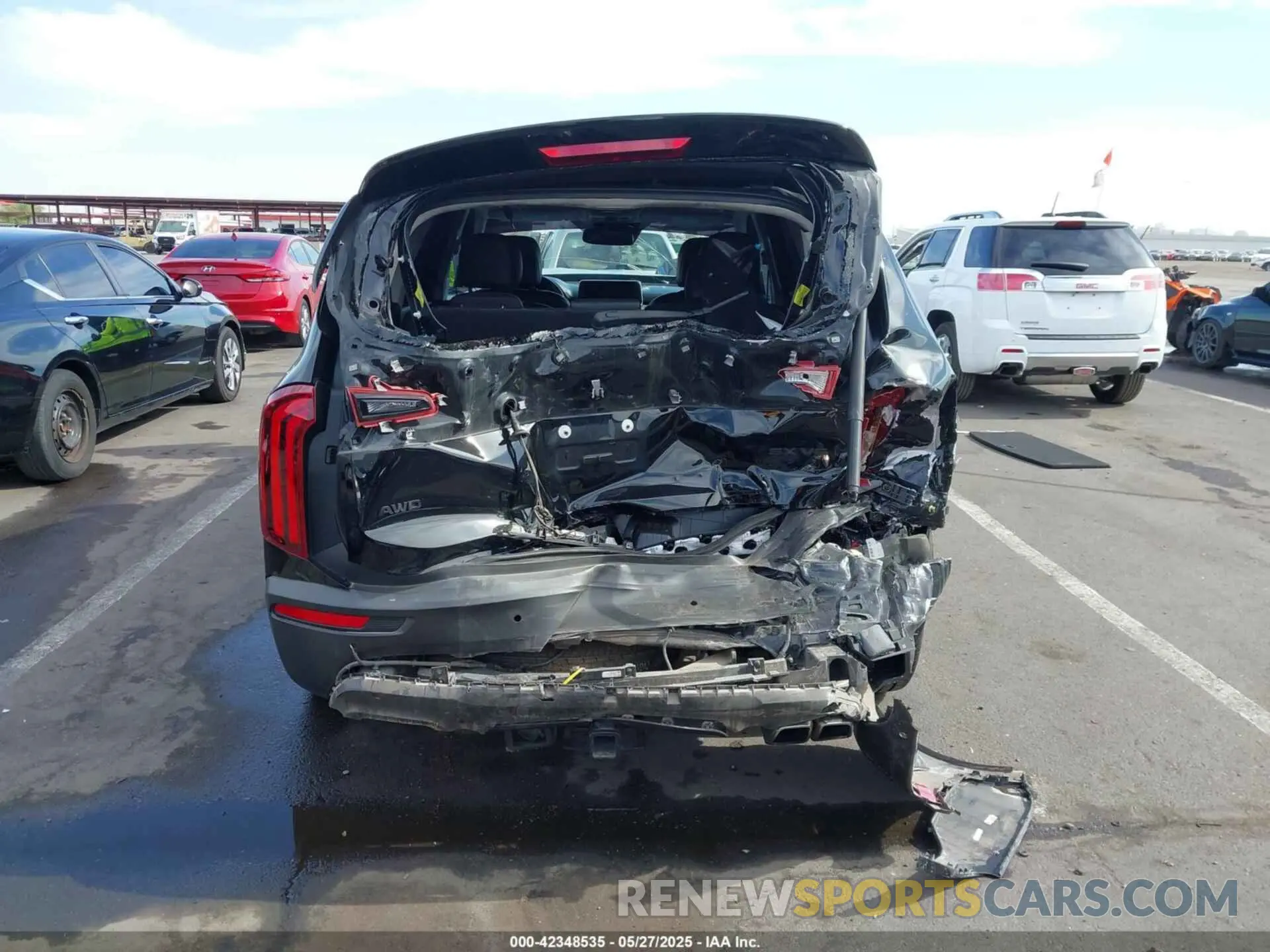 16 fotografías del automóvil dañado 5XYP5DHC1MG170972 KIA TELLURIDE 2021
