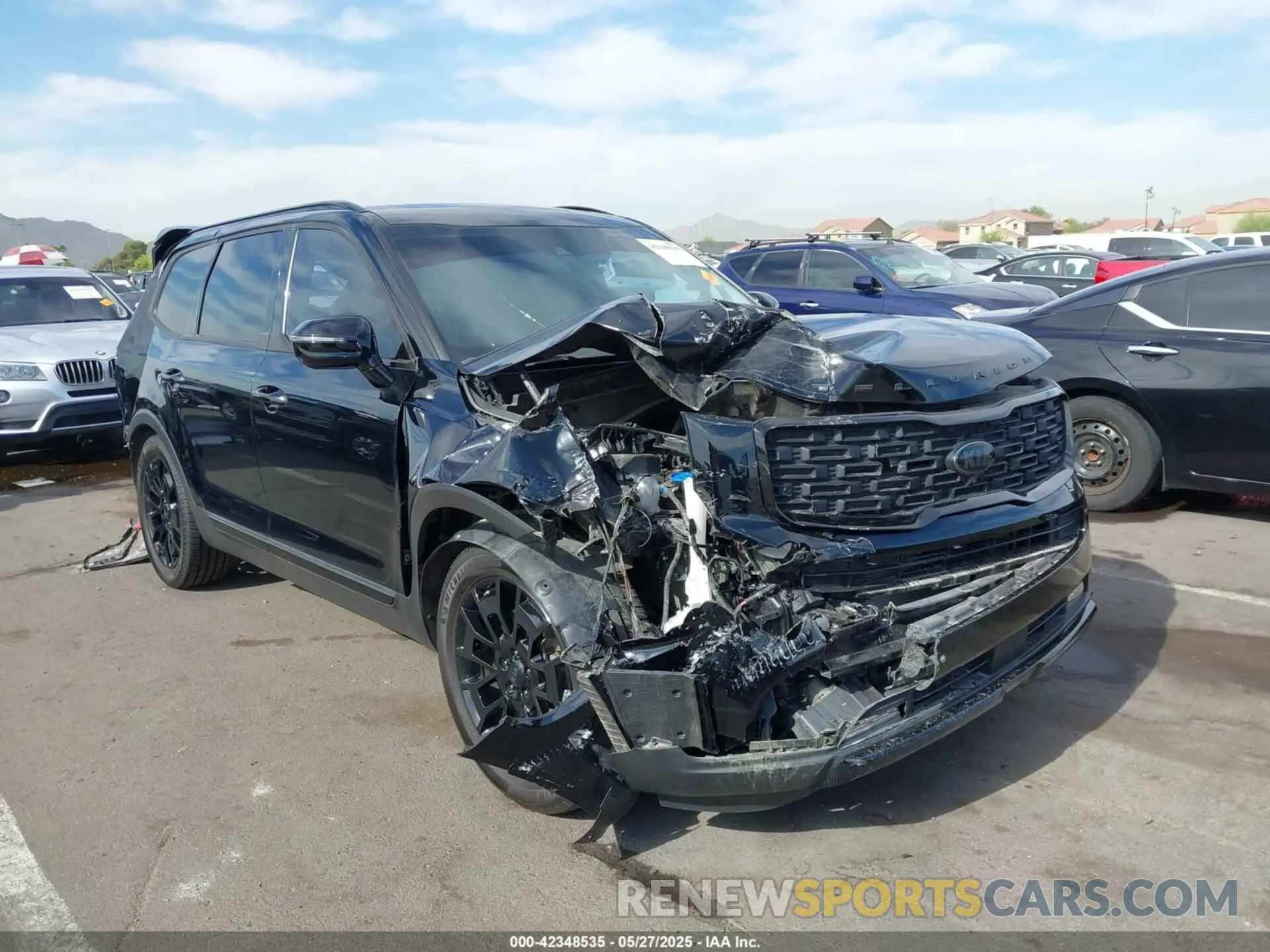 17 fotografías del automóvil dañado 5XYP5DHC1MG170972 KIA TELLURIDE 2021