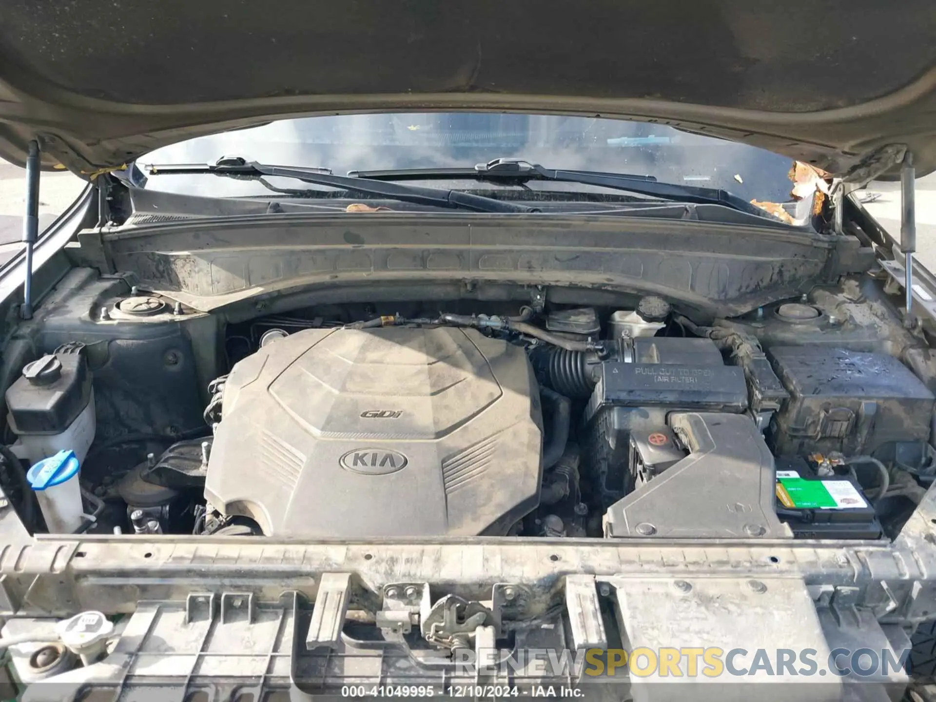 10 fotografías del automóvil dañado 5XYP5DHC2MG114460 KIA TELLURIDE 2021
