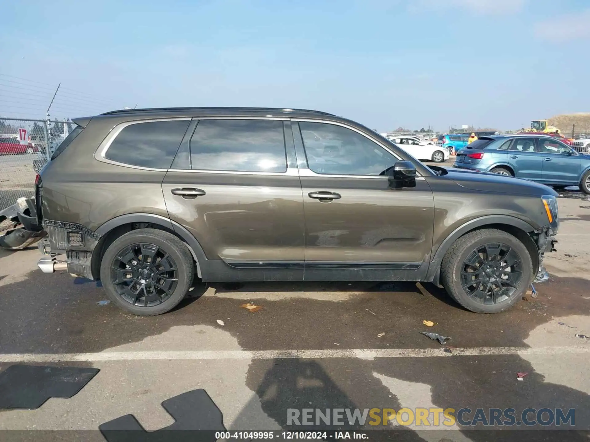 14 fotografías del automóvil dañado 5XYP5DHC2MG114460 KIA TELLURIDE 2021
