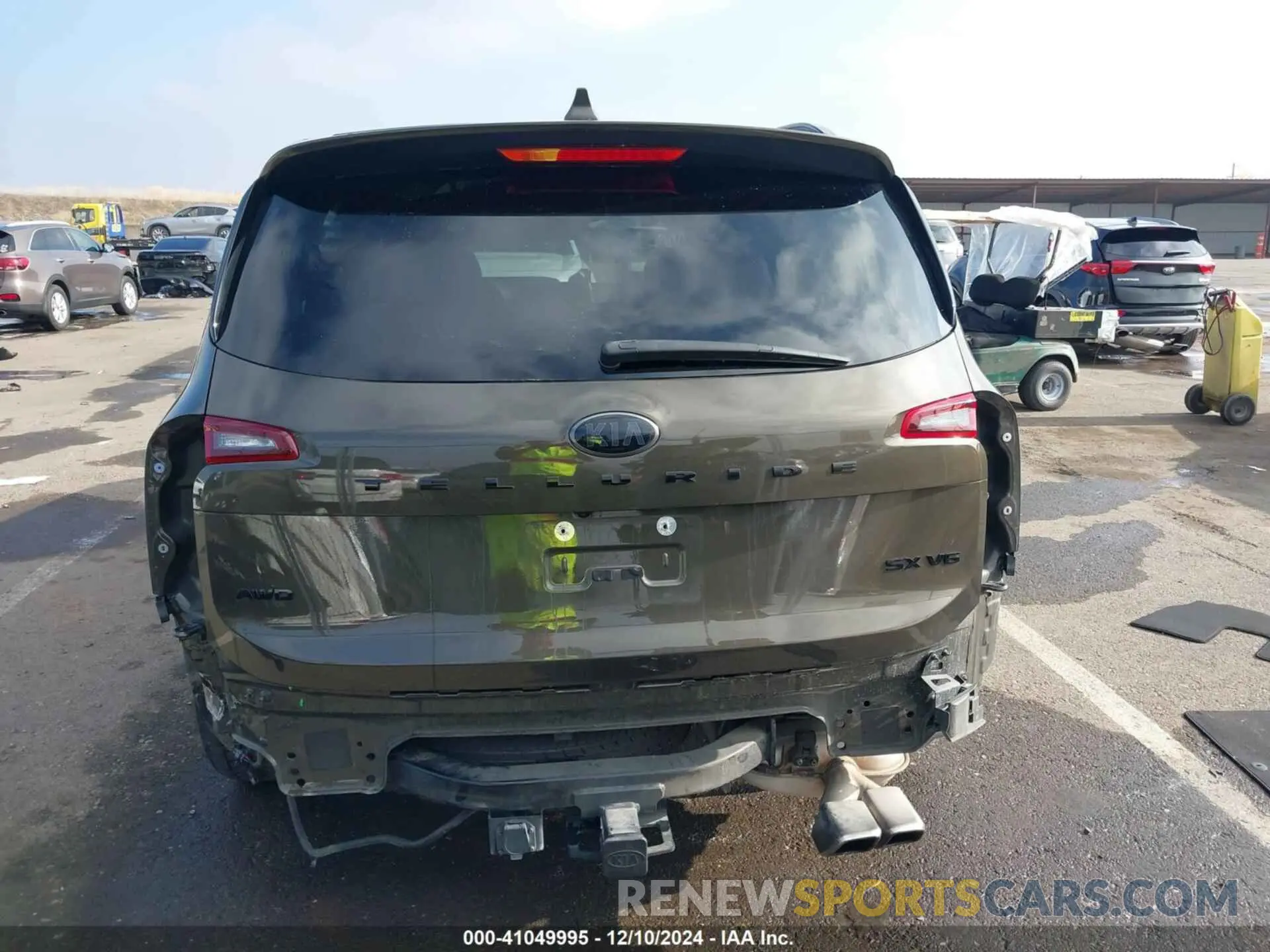 17 fotografías del automóvil dañado 5XYP5DHC2MG114460 KIA TELLURIDE 2021
