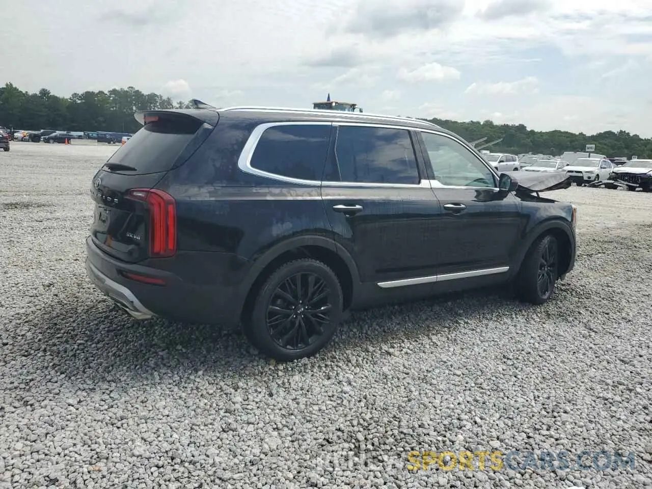 3 fotografías del automóvil dañado 5XYP5DHC3MG174604 KIA TELLURIDE 2021