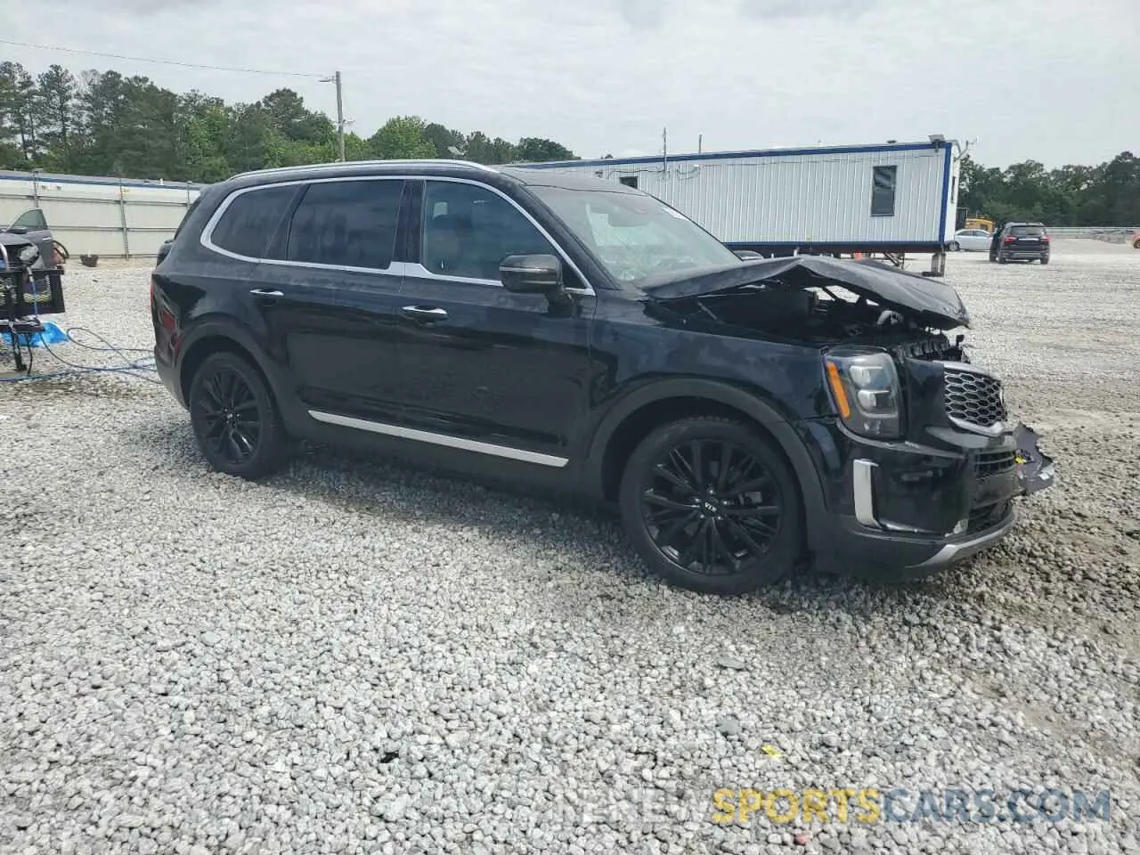 4 fotografías del automóvil dañado 5XYP5DHC3MG174604 KIA TELLURIDE 2021