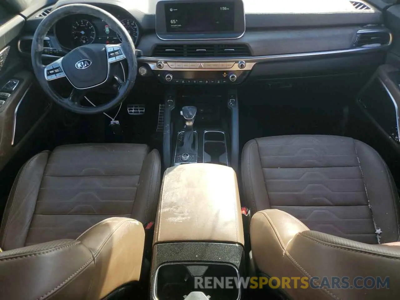 8 fotografías del automóvil dañado 5XYP5DHC4MG186986 KIA TELLURIDE 2021