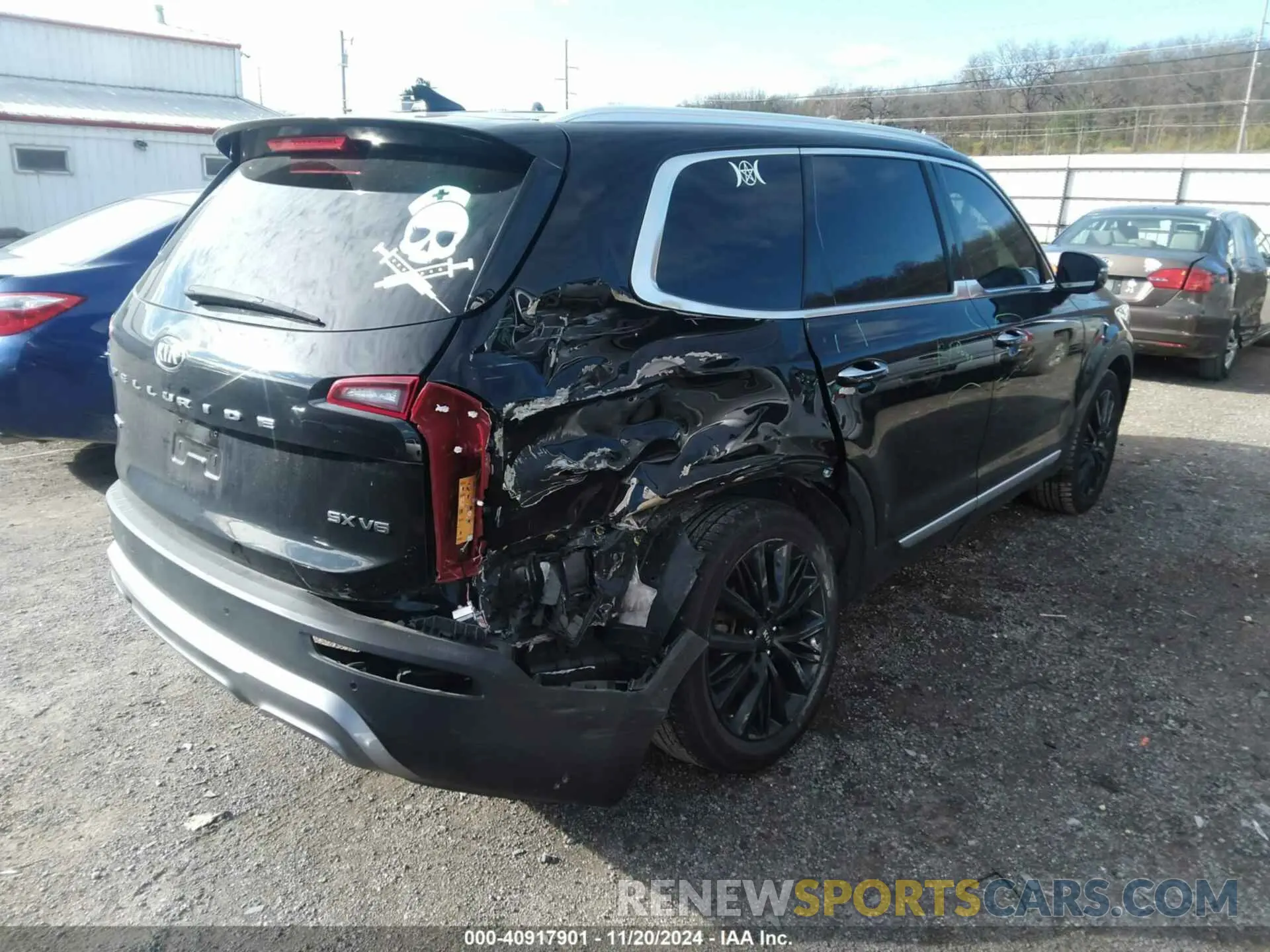 4 fotografías del automóvil dañado 5XYP5DHC5MG097024 KIA TELLURIDE 2021