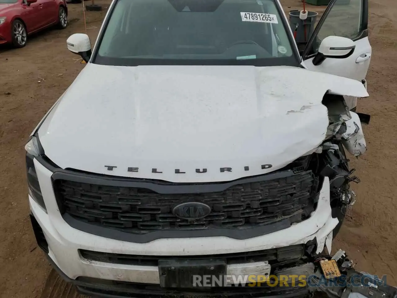 12 fotografías del automóvil dañado 5XYP5DHC5MG115425 KIA TELLURIDE 2021