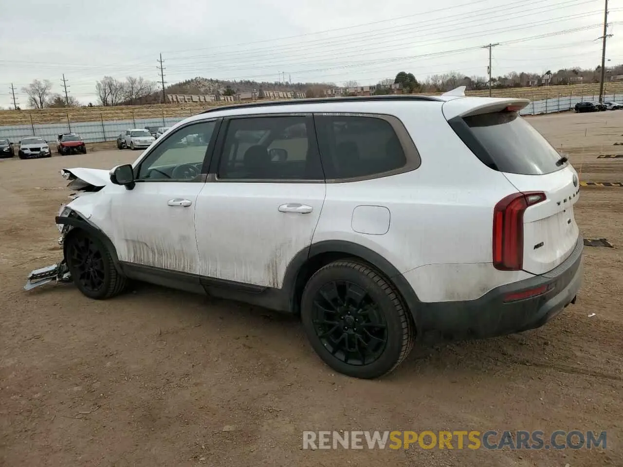 2 fotografías del automóvil dañado 5XYP5DHC5MG115425 KIA TELLURIDE 2021