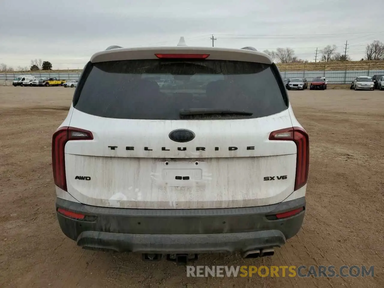 6 fotografías del automóvil dañado 5XYP5DHC5MG115425 KIA TELLURIDE 2021