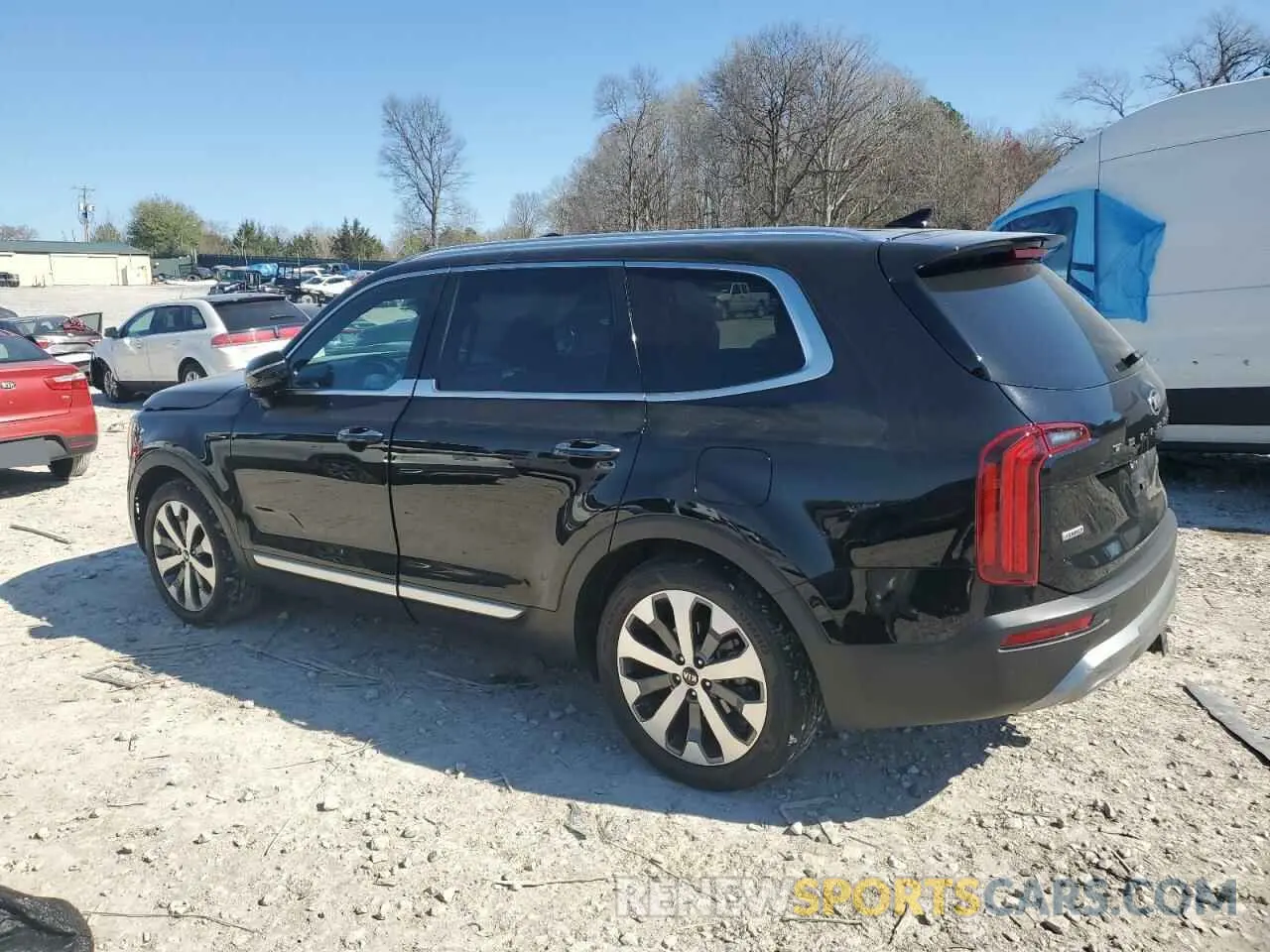 2 fotografías del automóvil dañado 5XYP5DHC5MG128160 KIA TELLURIDE 2021