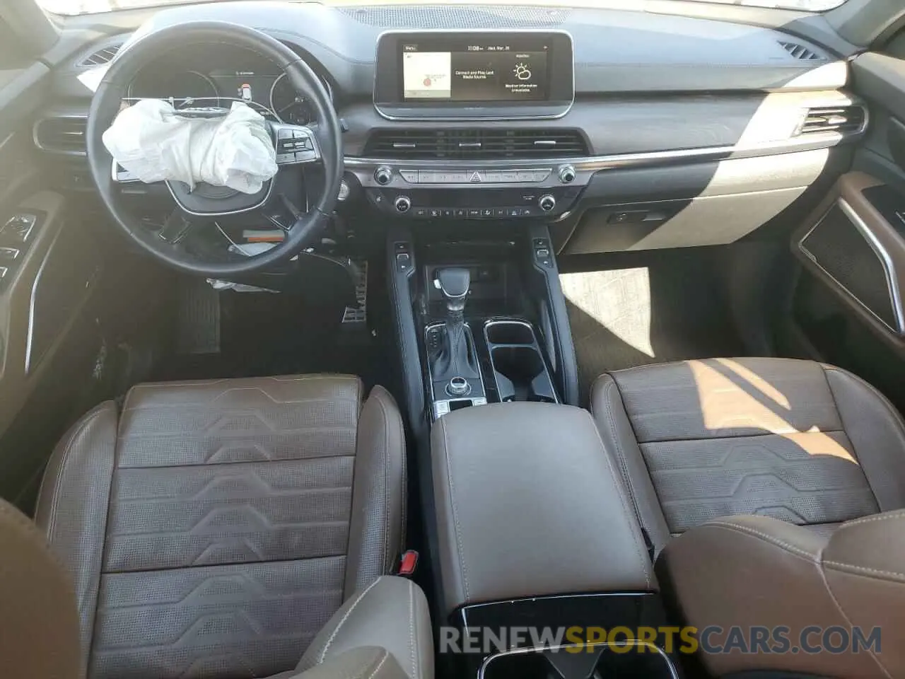 8 fotografías del automóvil dañado 5XYP5DHC5MG128160 KIA TELLURIDE 2021