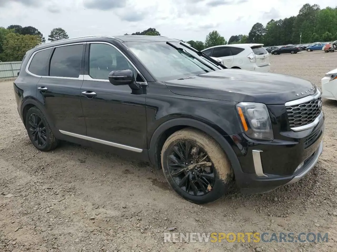 4 fotografías del automóvil dañado 5XYP5DHC6MG130001 KIA TELLURIDE 2021