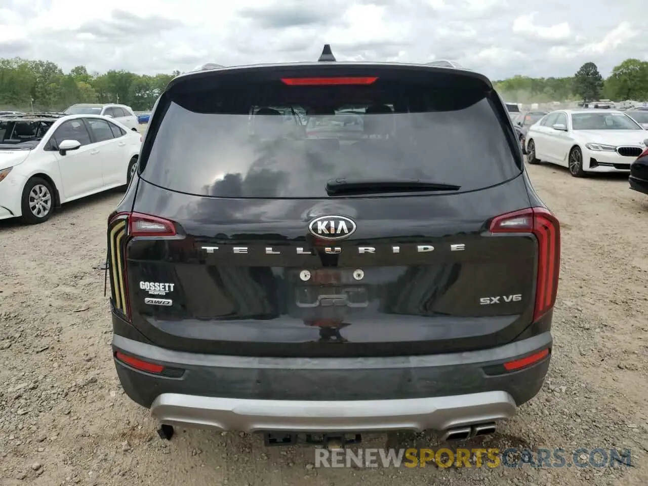 6 fotografías del automóvil dañado 5XYP5DHC6MG130001 KIA TELLURIDE 2021