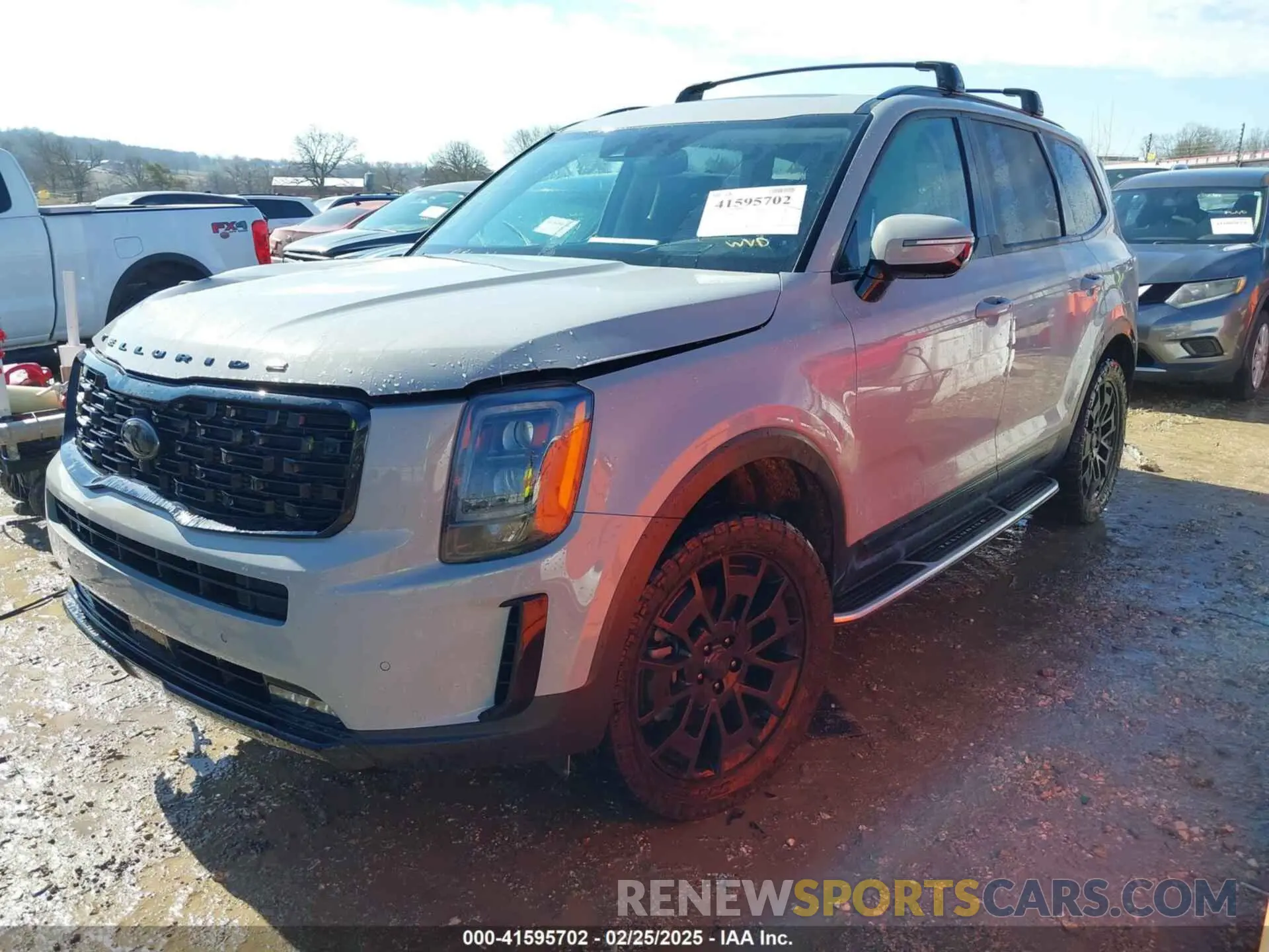 2 fotografías del automóvil dañado 5XYP5DHC6MG151155 KIA TELLURIDE 2021
