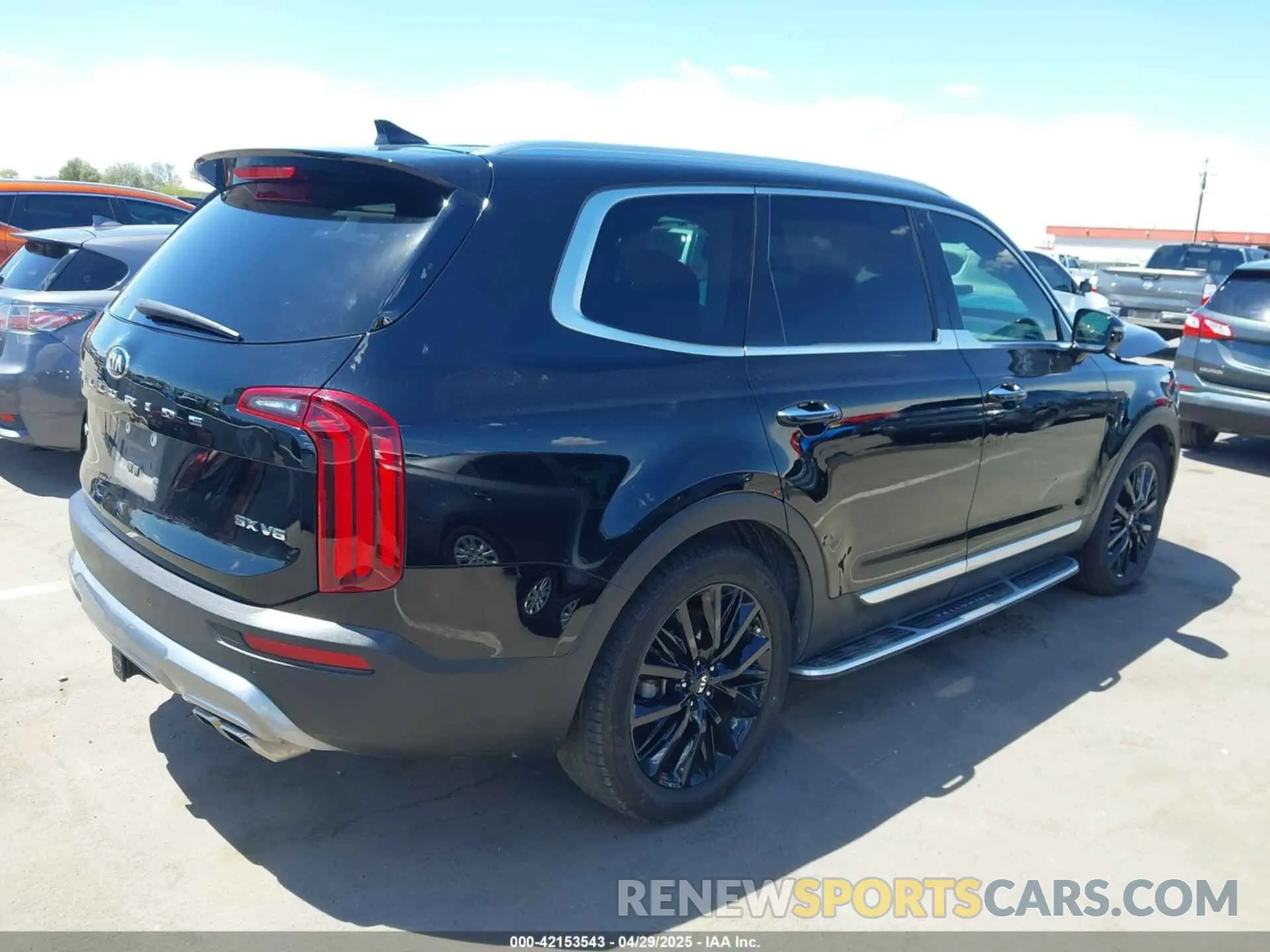 4 fotografías del automóvil dañado 5XYP5DHC6MG163371 KIA TELLURIDE 2021