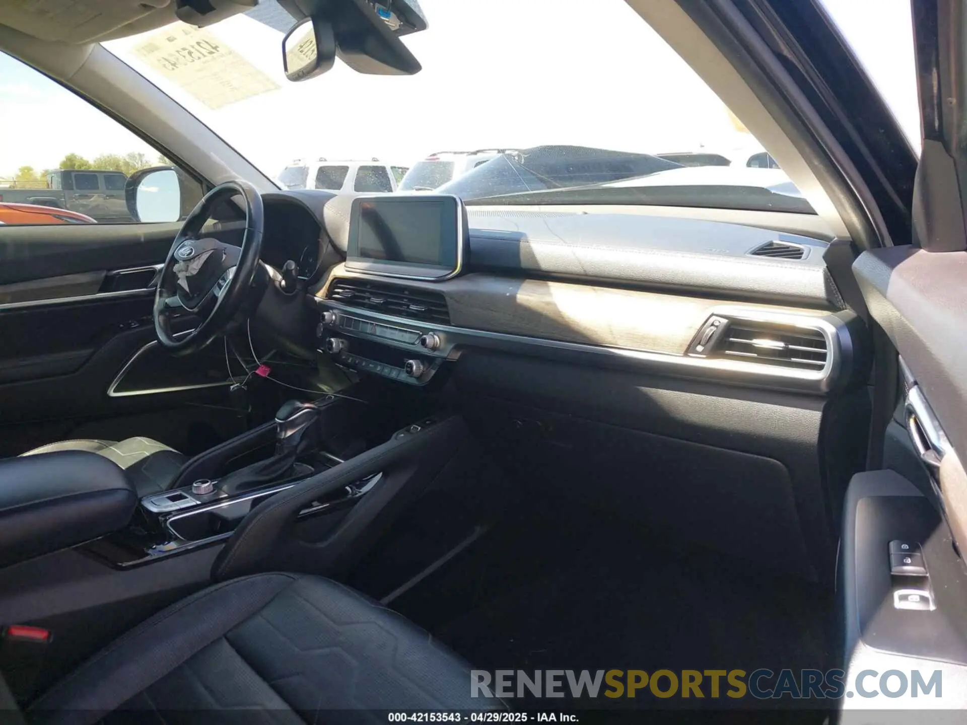 5 fotografías del automóvil dañado 5XYP5DHC6MG163371 KIA TELLURIDE 2021