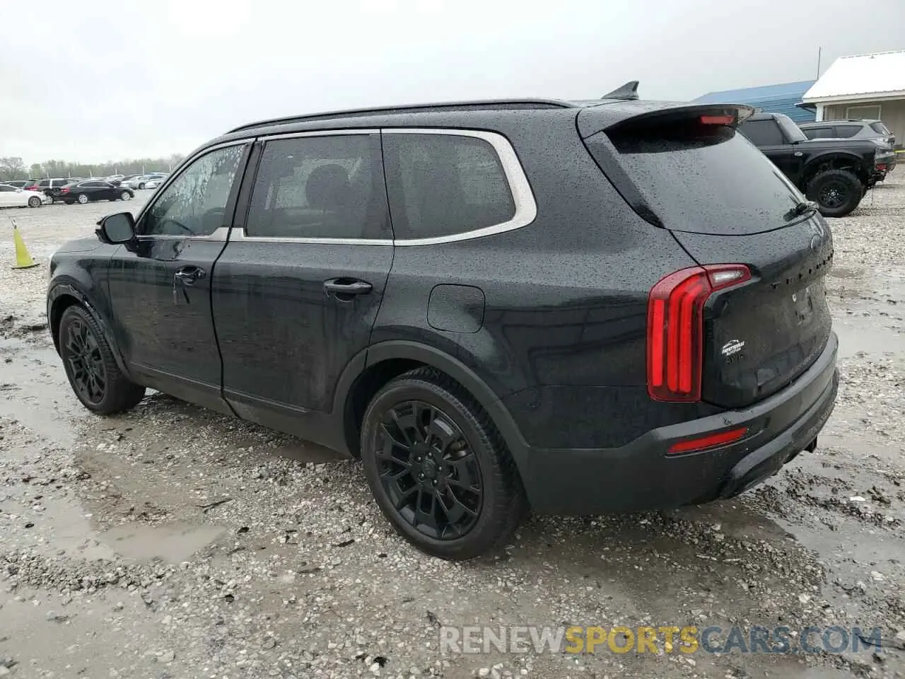 2 fotografías del automóvil dañado 5XYP5DHC7MG117838 KIA TELLURIDE 2021