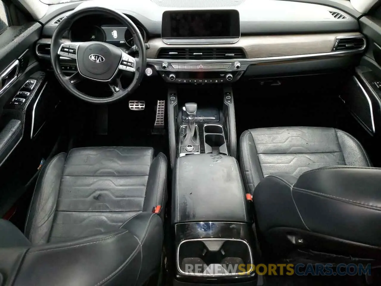 8 fotografías del automóvil dañado 5XYP5DHC7MG117838 KIA TELLURIDE 2021