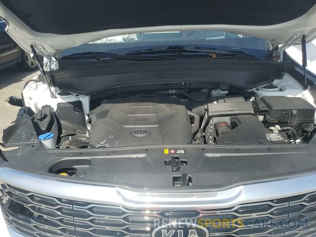 12 fotografías del automóvil dañado 5XYP5DHC7MG142335 KIA TELLURIDE 2021