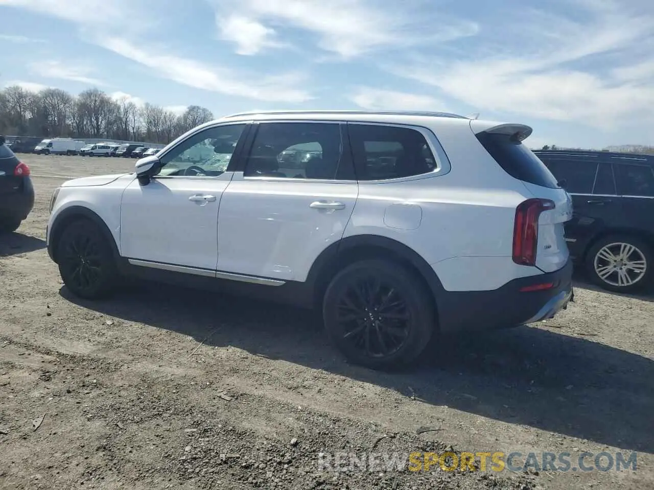 2 fotografías del automóvil dañado 5XYP5DHC7MG142335 KIA TELLURIDE 2021