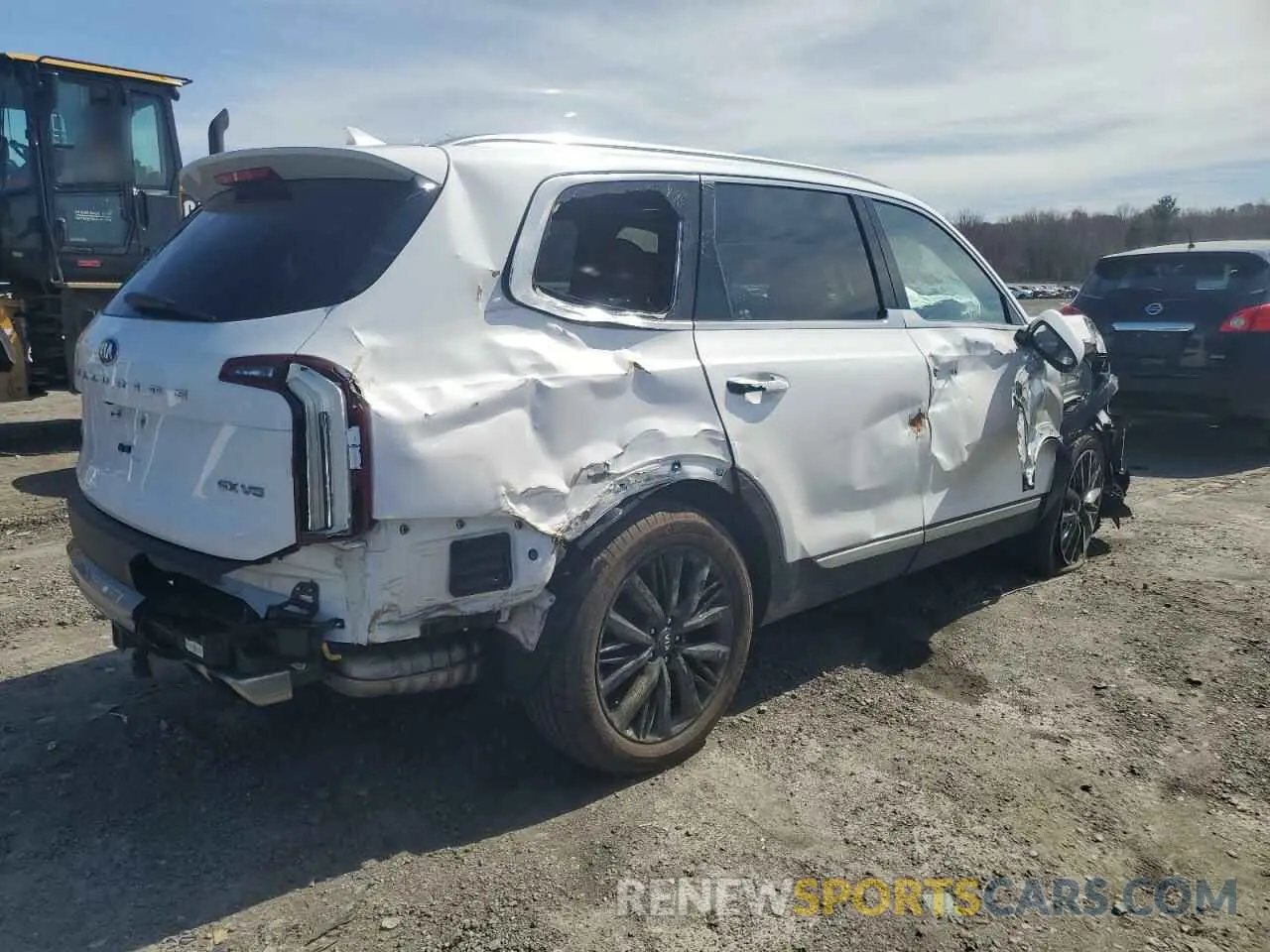 3 fotografías del automóvil dañado 5XYP5DHC7MG142335 KIA TELLURIDE 2021