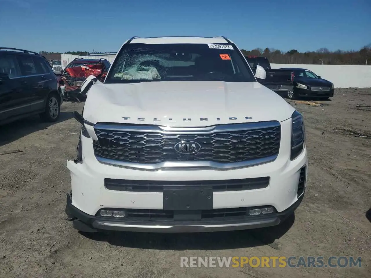 5 fotografías del automóvil dañado 5XYP5DHC7MG142335 KIA TELLURIDE 2021